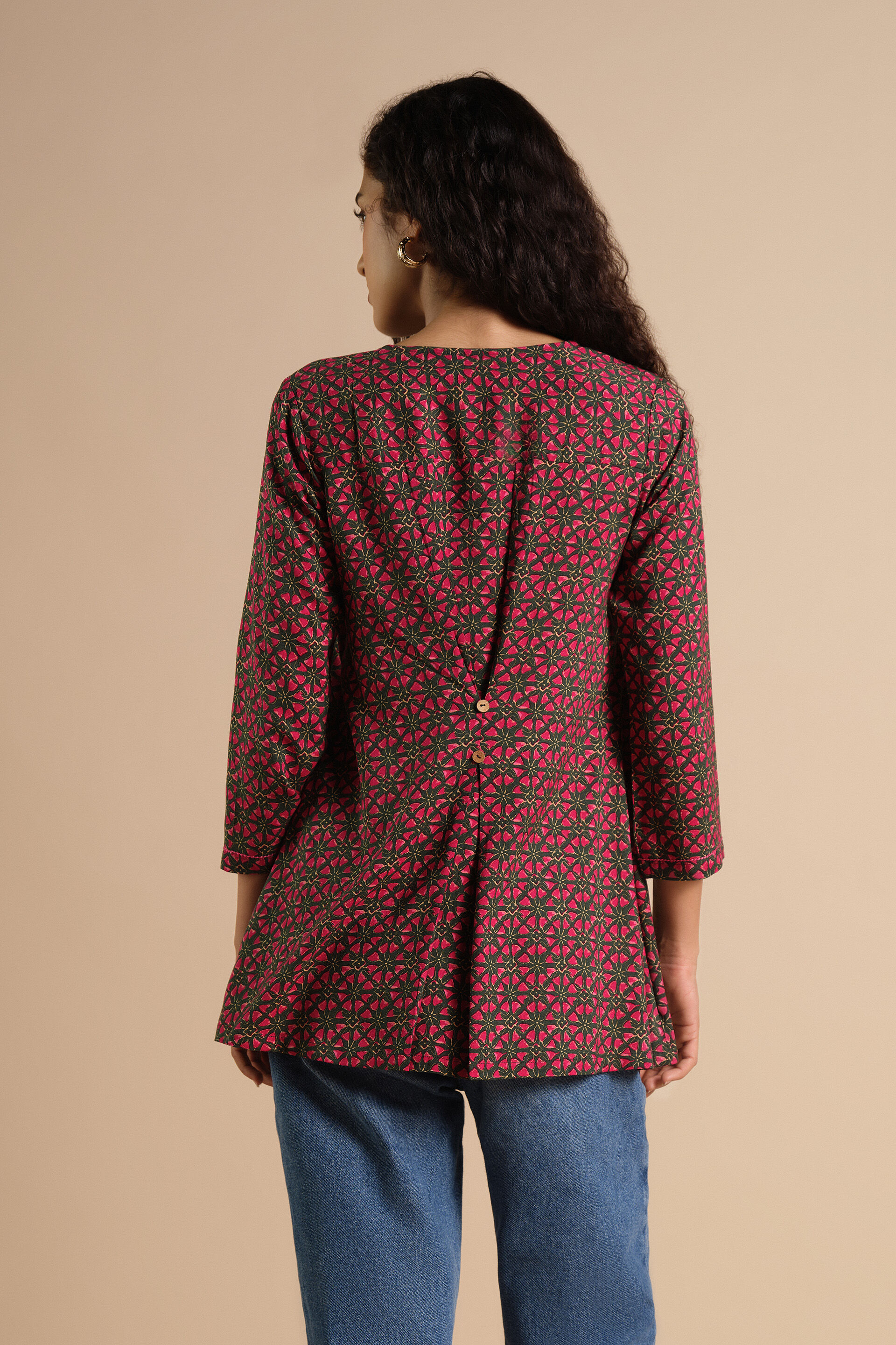 Farnoush Top, Green, image 4